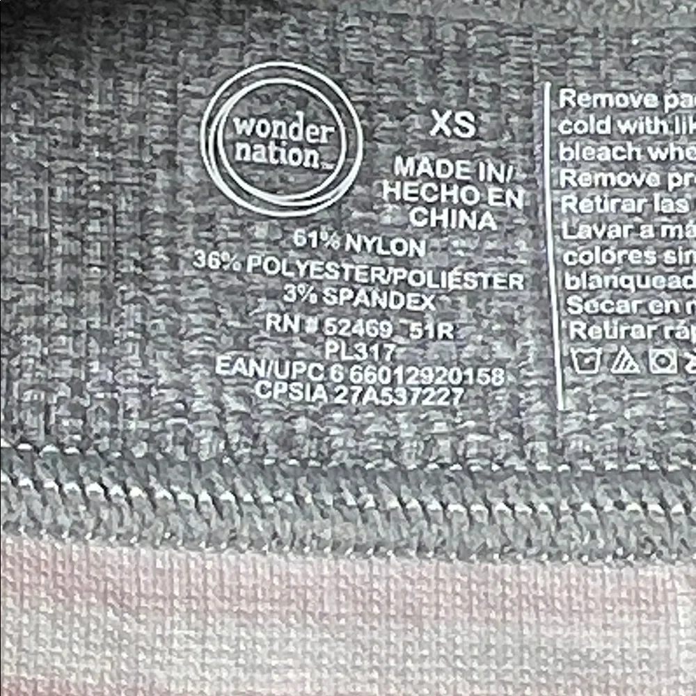 Justice & Wonder Nation girls bras size XS
